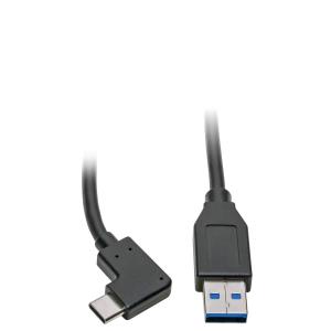 USB TYPE-C TO USB TYPE-A CBL RT ANGLE THUNDERBOLT 3 M/M 0.91M