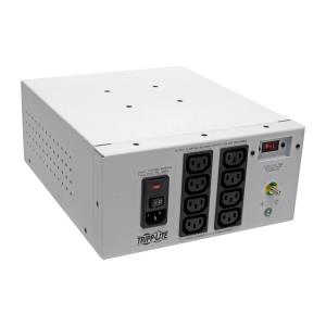 Isolator Series Dual-Voltage 115/230V 1000W 60601-1 Medical-Grade Isolation Transformer, C14 Inlet, 8 C13 Outlets