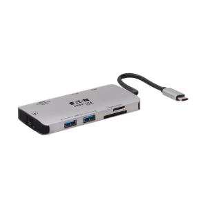 USB-C PRT DOCK STATION HDMI 4K USB-A/C SD/MIC SD PD CHAR 3.0GRY