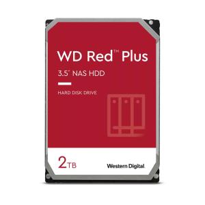 Hard Drive 2TB Red Plus 64MB Cmr 3.5in SATA 6gb/s Intellipowerrpm