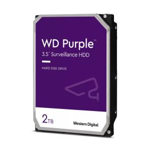 Hard Drive Purple 2TB 64MB 3.5in SATA 6gb/s 5400 Rpm