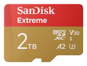 Extreme Micro SDXC 2TB + SD Adapter 240MB/s