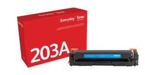 Toner Cyan cartridge equivalent to HP 203A and Can