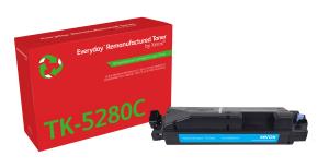 Everyday Remanufactured Compatible Toner Cartridge - Kyocera TK-5280C - Standard Yield - 11000 Pages - Cyan