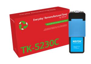 Everyday Remanufactured Compatible Toner Cartridge - Kyocera TK-5230C - Standard Yield - 2200 Pages - Cyan