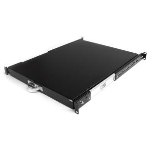 22IN BLACK DEEP SLIDING SERVER RACK CABINET SHELF