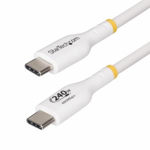 USB-c Charging Cable, USB-if Certified USB C Cable, 240w Pd Epr, USB 2.0 Type-c Laptop Charger Cord 1m White