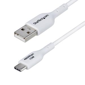 USB-a To USB-c Cable Charger Cord USB 2.0 Data Transfer 1m White