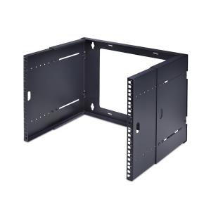 Wall Mounted Rack 2-post 8u - 19in Server Bracket Open Frame