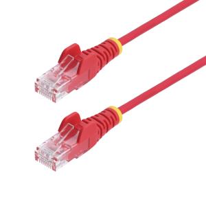 Patch Cable - CAT6 - Utp - Snagless - Slim - 1m - Red