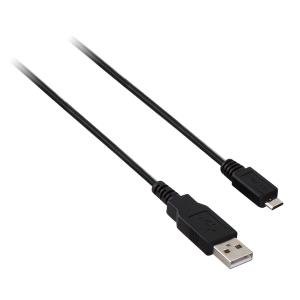 USB Cable A To Micro- B 1m Black (v7e2USB2amcb-01m)