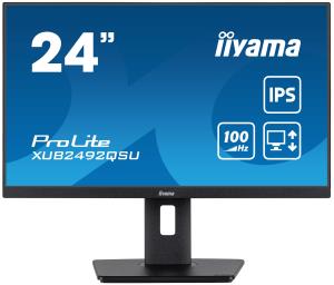 Desktop Monitor - ProLite XUB2492QSU-B1 - 24in - 2560x1440 (WQHD) - Black