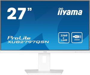 Desktop USB-C Monitor - ProLite XUB2797QSN-W2 - 27in - 2560x1440 (WQHD) - White