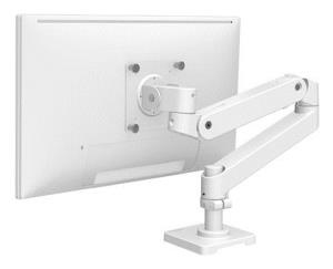 Lx Pro Arm Single Display Desk Mount - White