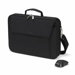 Multi - 15.6in Notebook Case - Black / 300d Polyester - With Wireless Mouse Kit