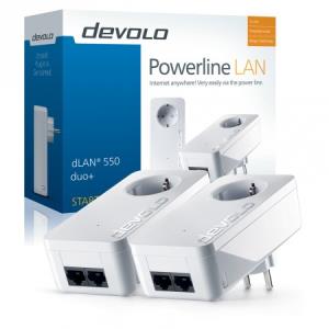 Dlan 550 Duo+ Starter Kit Fast Ethernet 2 Plugs