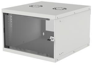 Basic Wallmount Cabinet - 19in - 6U - 560mm Deep - Ip20-rated Housing - Flatpack - Grey