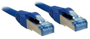 Patch Cable - CAT6a - S/ftp Pimf Lsoh -  Blue - 1m