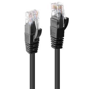 Network Cable - CAT6 - U/utp - Snagless - 1m - Black