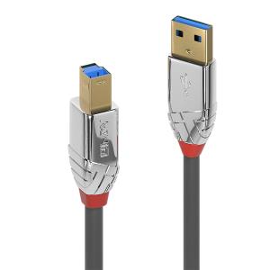 Cable - USB3.0 Type A To Type B - 3m - Cromo Line - Grey