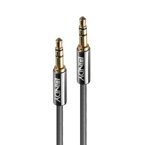 Audio Cable - 3.5mm - Cromoline - 1m - Black