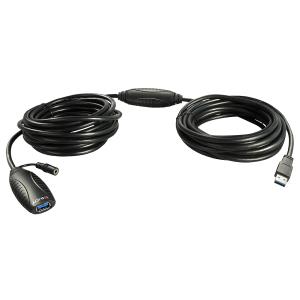 Active Extension Cable - USB 3.0 - Black - 15m