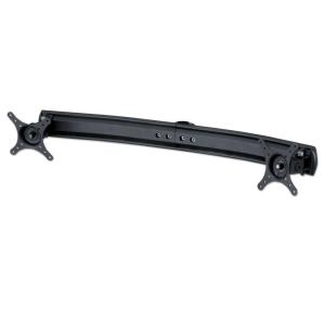 Dual Curved Arm Bracket Supp Up To 8kgs Black
