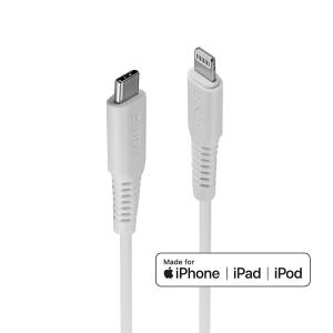 Cable - USB-c - Lightning - 3m - White