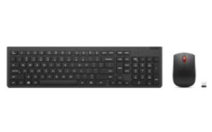 Essential Wireless Combo Keyboard & Mouse Gen2 Black - Azerty French