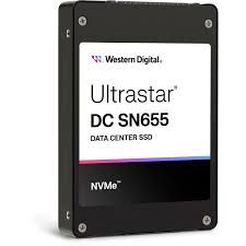 SSD WD Ultrastar SN655 Pci-e NVMe Gen4 U.3 15mm 15.36TB 0TS2463