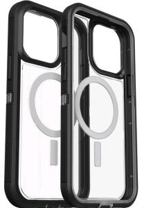 iPhone 14 Pro Max Case Defender Series XT Black Crystal (Clear/Black)