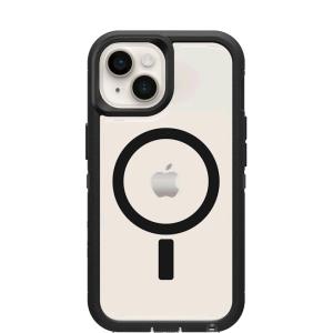 iPhone 15 Pro Max Case Defender Series XT - Dark Side (Clear / Black)