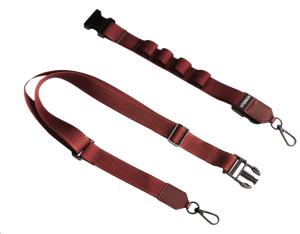 Case Attachment - 2-in-1 Crossbody Strap - Brick Red