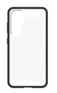 Galaxy S25 Case - React Series - Black Crystal (Clear/Black)