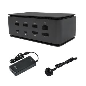 Metal Docking Station - USB4.0 Dual Display 4k Hdmi - Power Delivery  80w With Universal Charger 112w