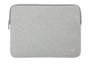 Skin Memory Foam Sleeve 12.5-14in Grey And Pink