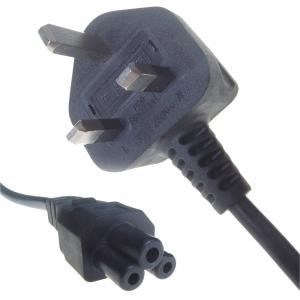 2m Mains Cable Moulded 3 Pin 13 Amp Plu