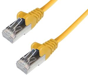 Stranded Snagless Network Cable 0.5m Rj45 CAT6a Sstp Yellow