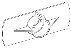 Label Roll Retainer(int 501) - 1-776290-00