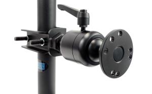 Zirkona 3/4in To 1-7/8in Pole Mount W/ Round Mounting Plate