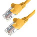 1m Yellow Rj45 Utp CAT6 Stranded Flush Moulded