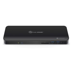 ThunderBolt 3.0 Docking Station with 4K Support & Power Delivery-Black