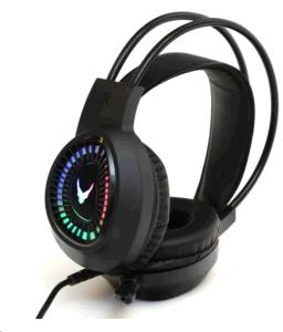 Varr Gaming RGB Headset With Mic Vh8010l Lite 3.5 USB Black